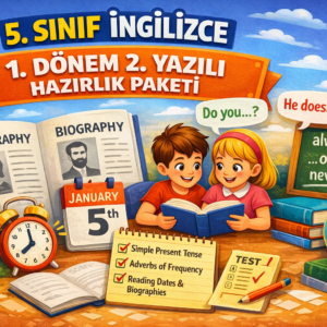 6. Sınıf Türkçe 2. Dönem 1. Sınav Hazırlığı